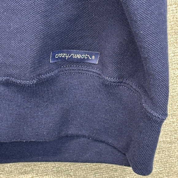 VTG 90s Crazy Shirts Hawaii Sweatshirt Ki'i Pohaku Stone Art Print Crewneck L - Picture 7 of 14